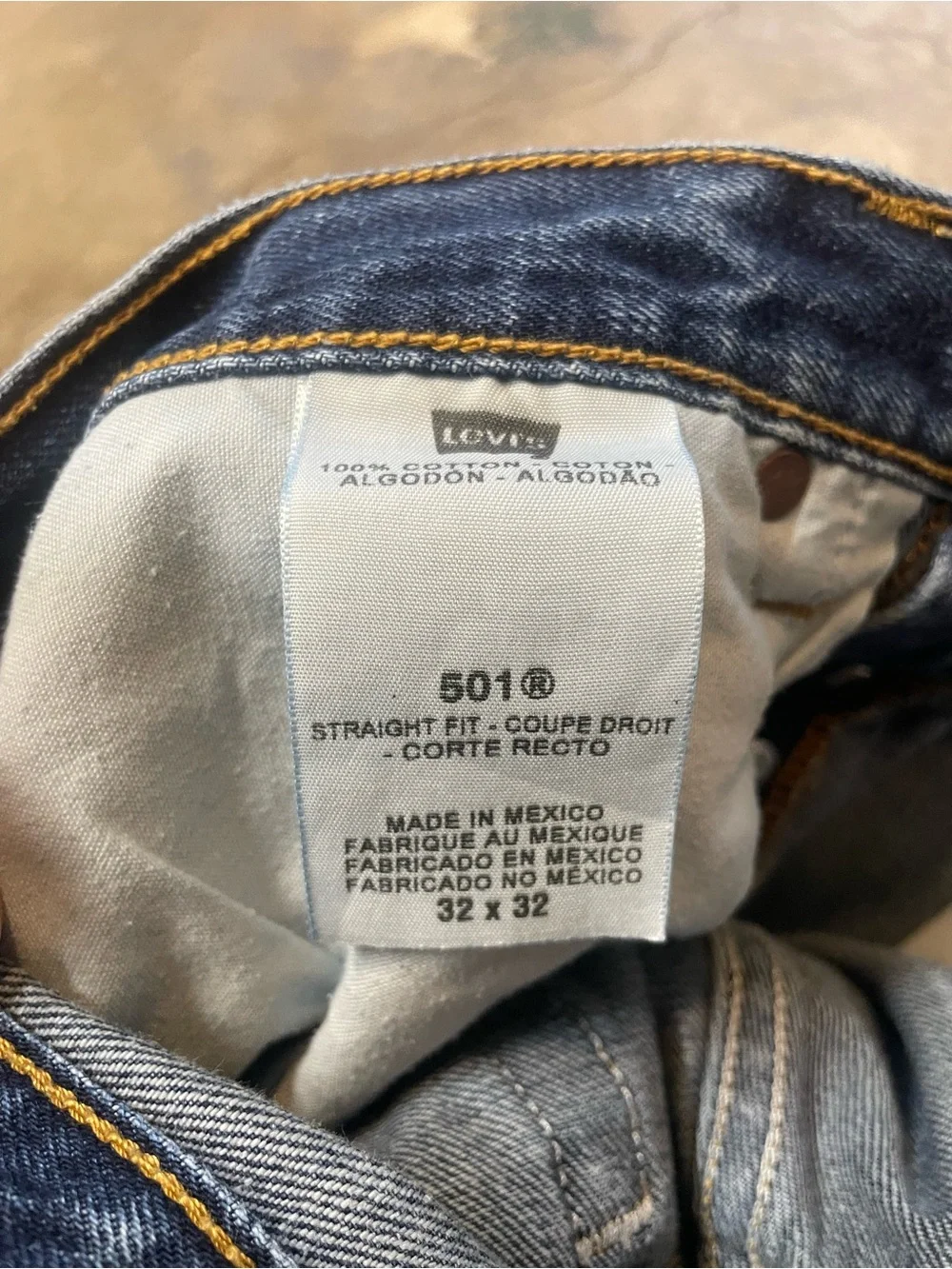 Y2K Levi's 501 Straight Fit Jeans
